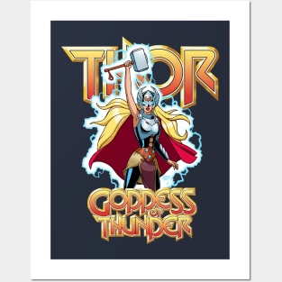 Goddess of Thunder Posters and Art